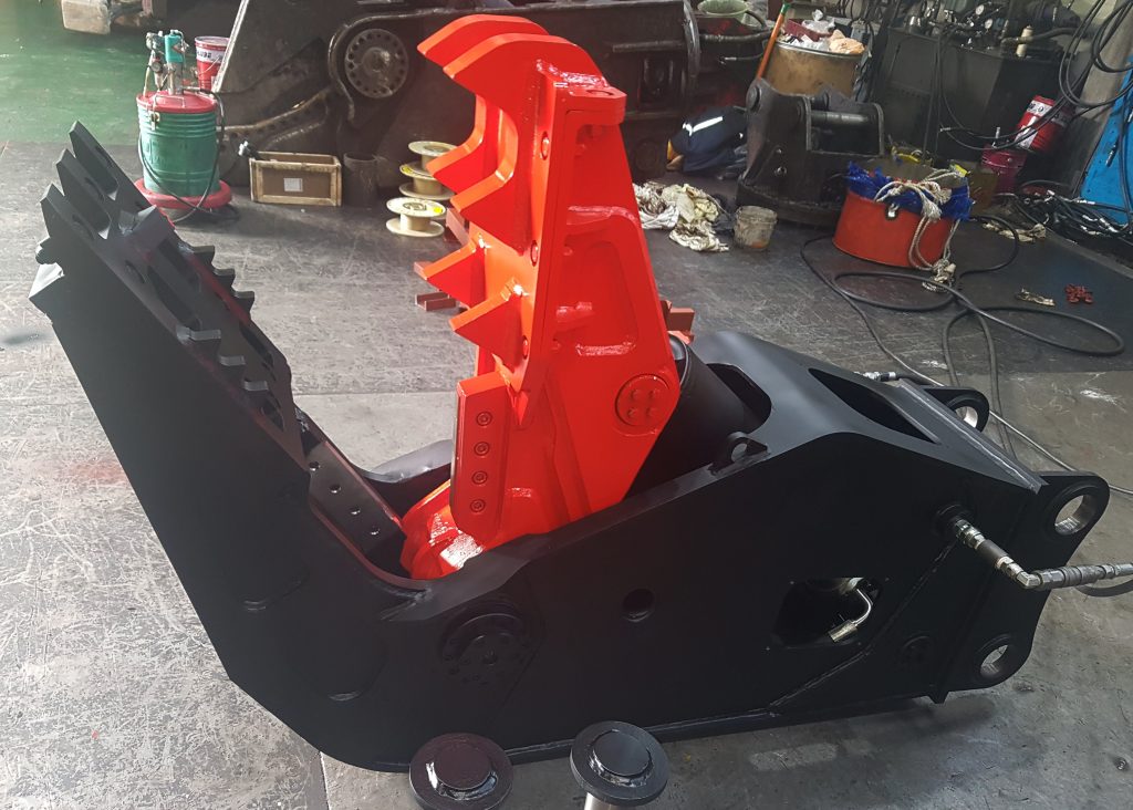 Yonil Hydraulic Pulverizer Ransome Attachments